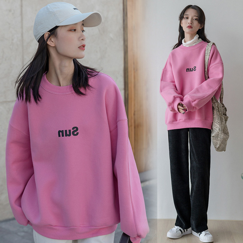 Pregnant women autumn suit fashion new loose long sleeve suit 2022 new autumn coat two sets