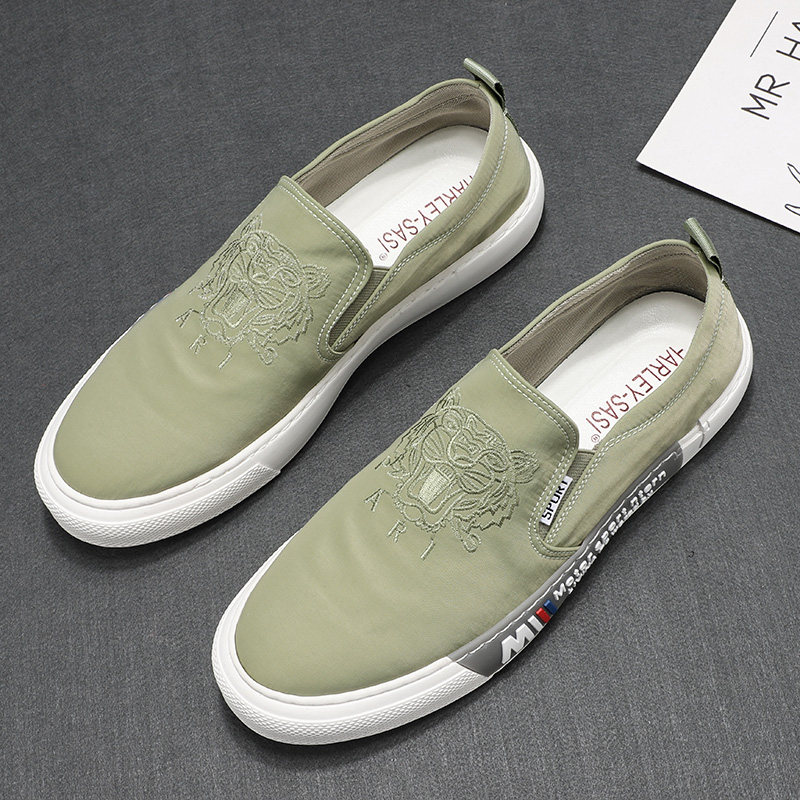 Sails Cloth Shoes Men 2021 Summer New Trends 100 Hitch A Low Bunch of Foot Pedal Men's Shoes Breathable Thin men's cloth shoes