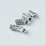 Изогнутая трубка, браслет, ожерелье, аксессуары ручной работы, серебро 925 пробы