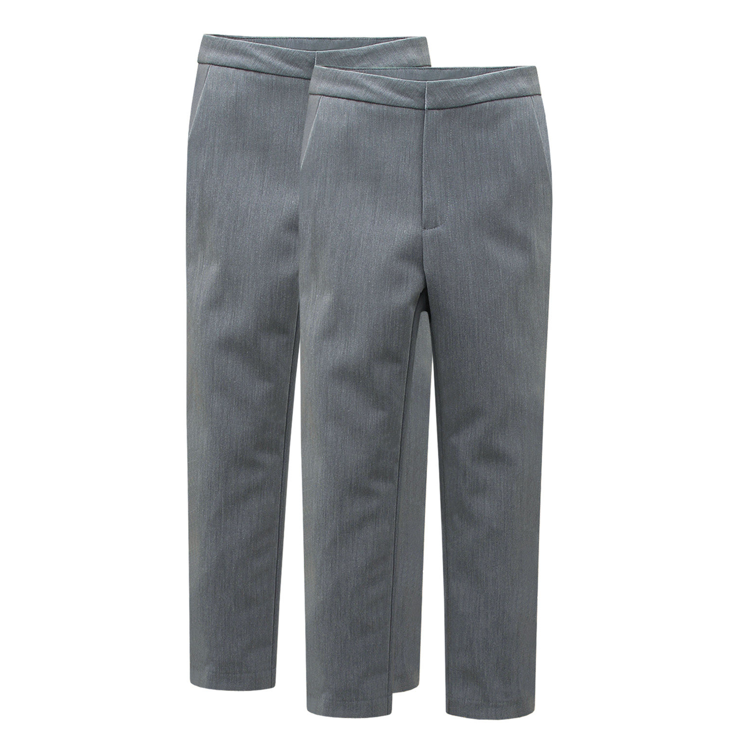 Smoke Tubes Pants Woman Spring Summer New High Waist 90% Pants Straight Barrel Loose Grey Casual Pencil Pants Han Version Western Dress Pants