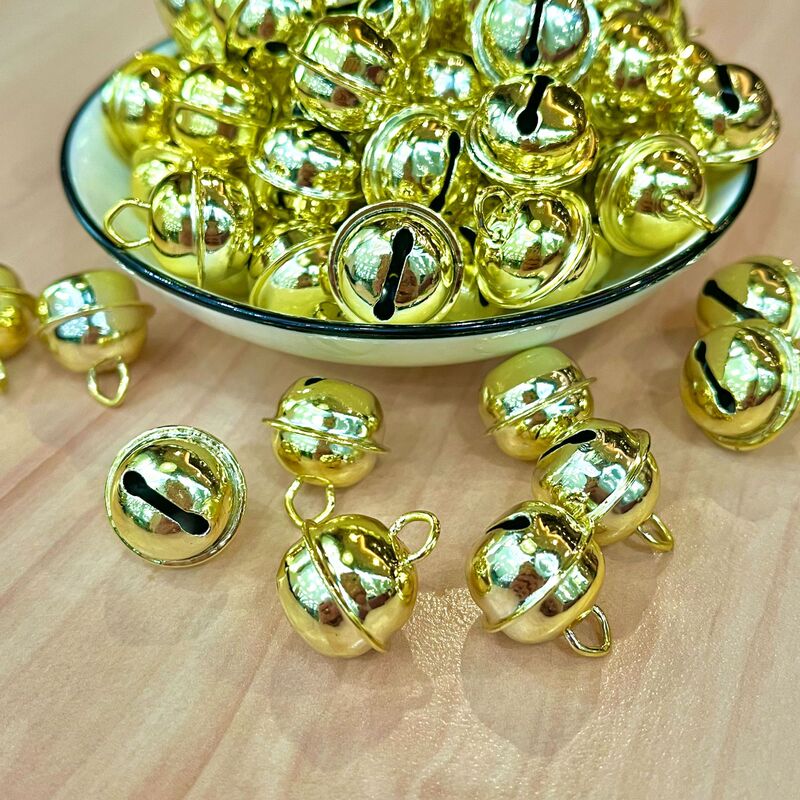 Golden Copper Bell Handmade Accessories Decorative Ornaments Small Bell Pet Kitten Puppy Pendant Metal Hanging Ornament Golden Copper Bell Handmade Accessories Decorative Ornaments Small Bell Pet Kitten Puppy Pendant Metal Hanging Ornament