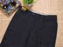 Chim vàng đến mùa xuân và mùa thu quần nam dày bằng sợi polyester chống nhăn miễn phí ủi quần phù hợp với quần cạp cao quần tây xám Suit phù hợp