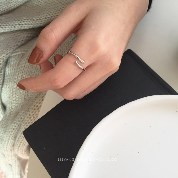 [Khác] mở tre có thể điều chỉnh vòng đuôi đuôi vòng kiểu nữ sang trọng kiểu Hàn Quốc # S127 nhẫn kim cương nam pnj