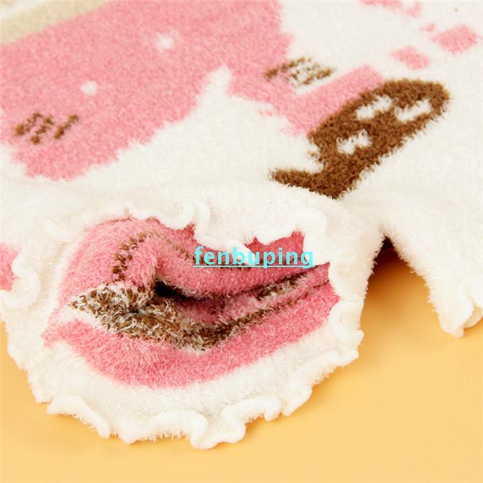 Khuyến mại sợi lông co giãn nhà pyjama quần len cao eo ấm chăm sóc bụng thắt lưng xà cạp đồng phục mã quần jogger nữ
