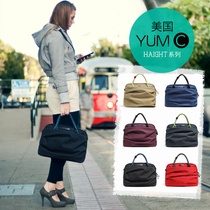 YUMC new nylon 13 inch office worker laptop bag fashion white-collar business shoulder commuter briefcase female