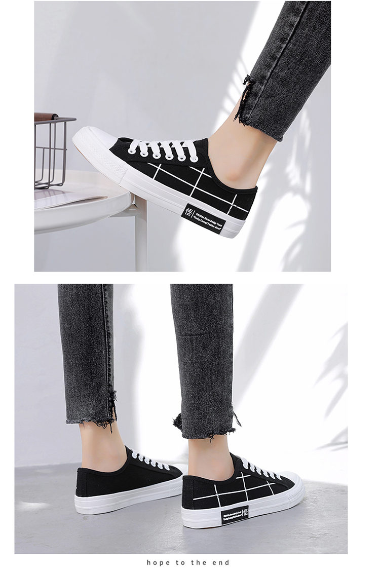 Giày vải nữ 2018 hè mới phiên bản Hàn Quốc của giày sinh viên hoang dã Harajuku ulzzang Hong Kong hương vị giày retro shop giầy nữ