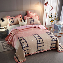 Customized tatami cotton sheets single crystal velvet thickened large Kang shop single student dormitory quilt single three-piece set