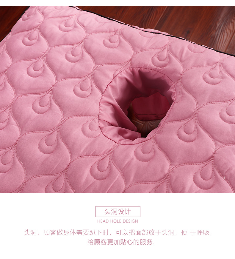 Jin Yuxin đơn giản làm đẹp trải giường bộ bốn bộ thẩm mỹ viện cung cấp đặc biệt massage làm đẹp giường ngủ bộ có lỗ drap giường spa