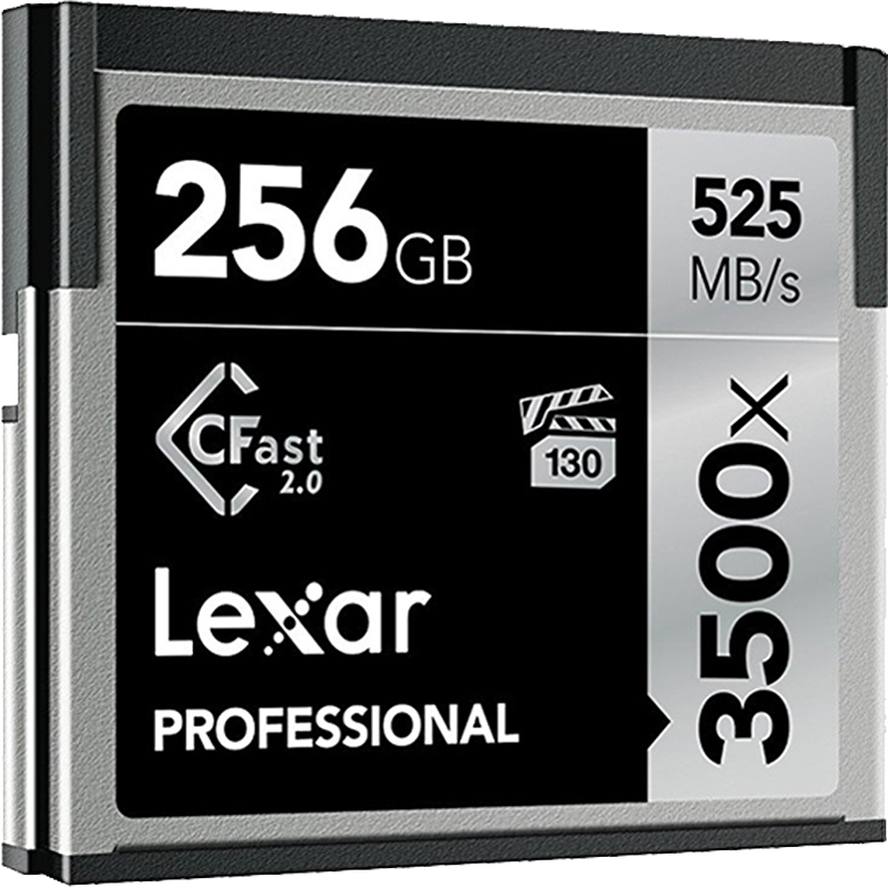 Lexar Lexa CFast2 0 Card 256G 3500X High Speed Single Eye Camera Memory Card 525M 256g