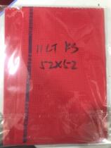 11CT red embroidery cloth 52*52cm KS cross stitch ange embroidery cloth