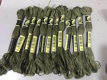 Ecological cotton embroidery thread standard thread number 640 12 pieces 6 yuan (8 meters each) patch cord wiring