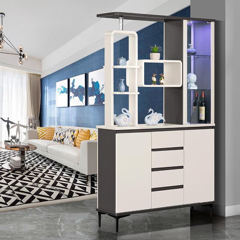 Living room Xuanguan partition cabinet Wine Cabinet Wine Cabinet Modern Simple Door Hall Room room Cabinet Entrance Shoes Cabinet screen Decorative Cabinet Locker-Taobao