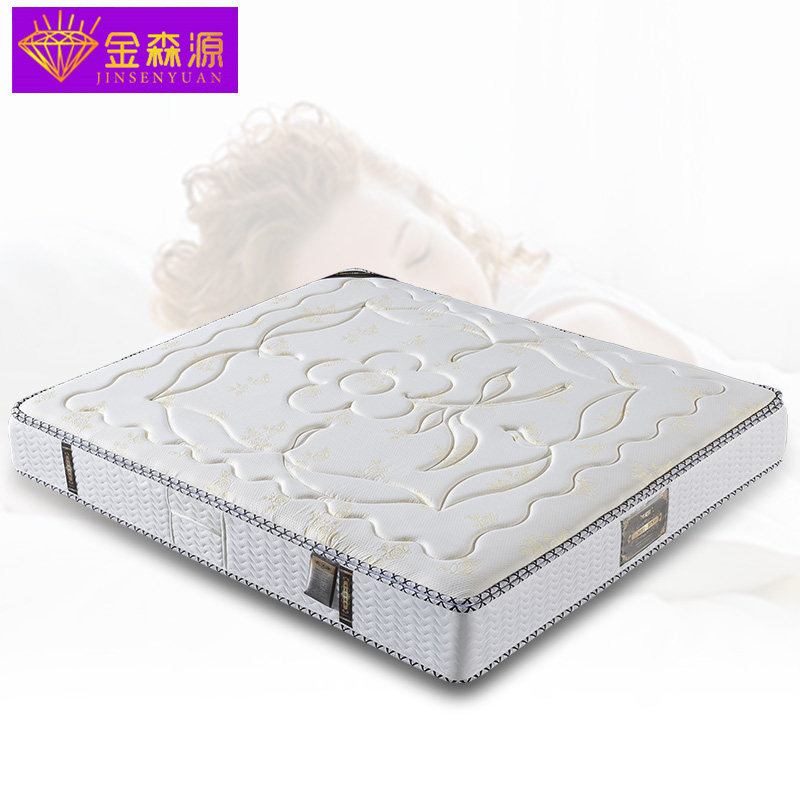 Natural latex mattress double bed 1 5M1 8 meters natural coconut palm spring soft and hard dual-use Simmons mattress
