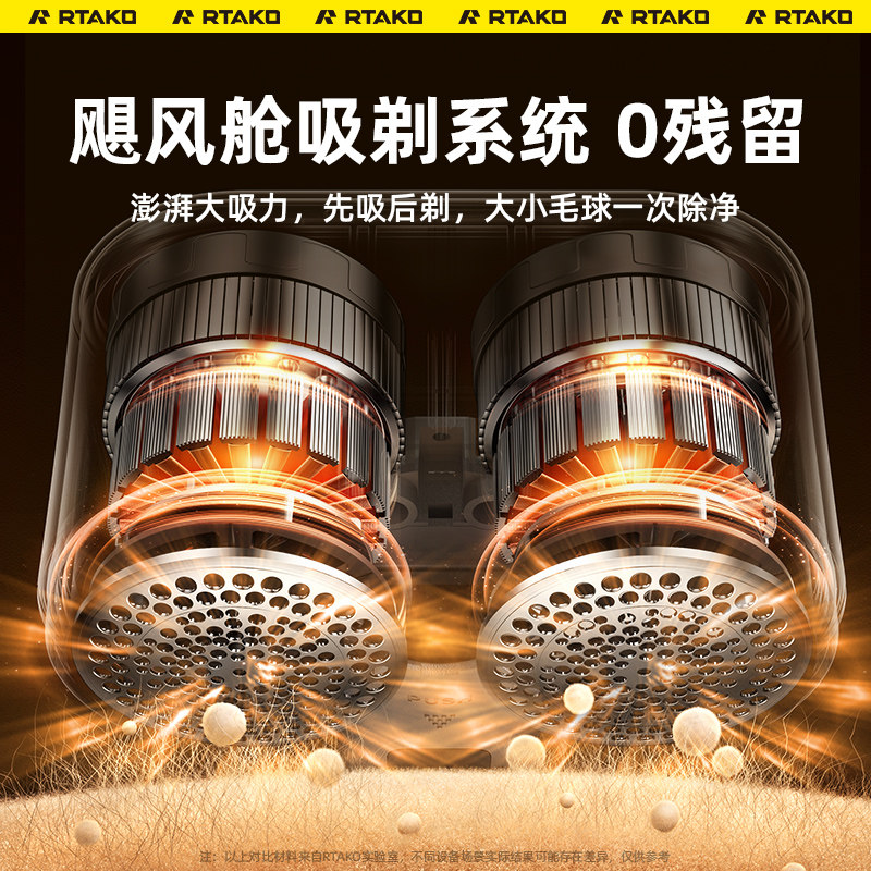 Ruitak Shaver Clothes Hair Ball Trimmer Household Non-Damaging Clothes Pilling Shaving Ball Hair Removal Machine Hair Ball Artifact