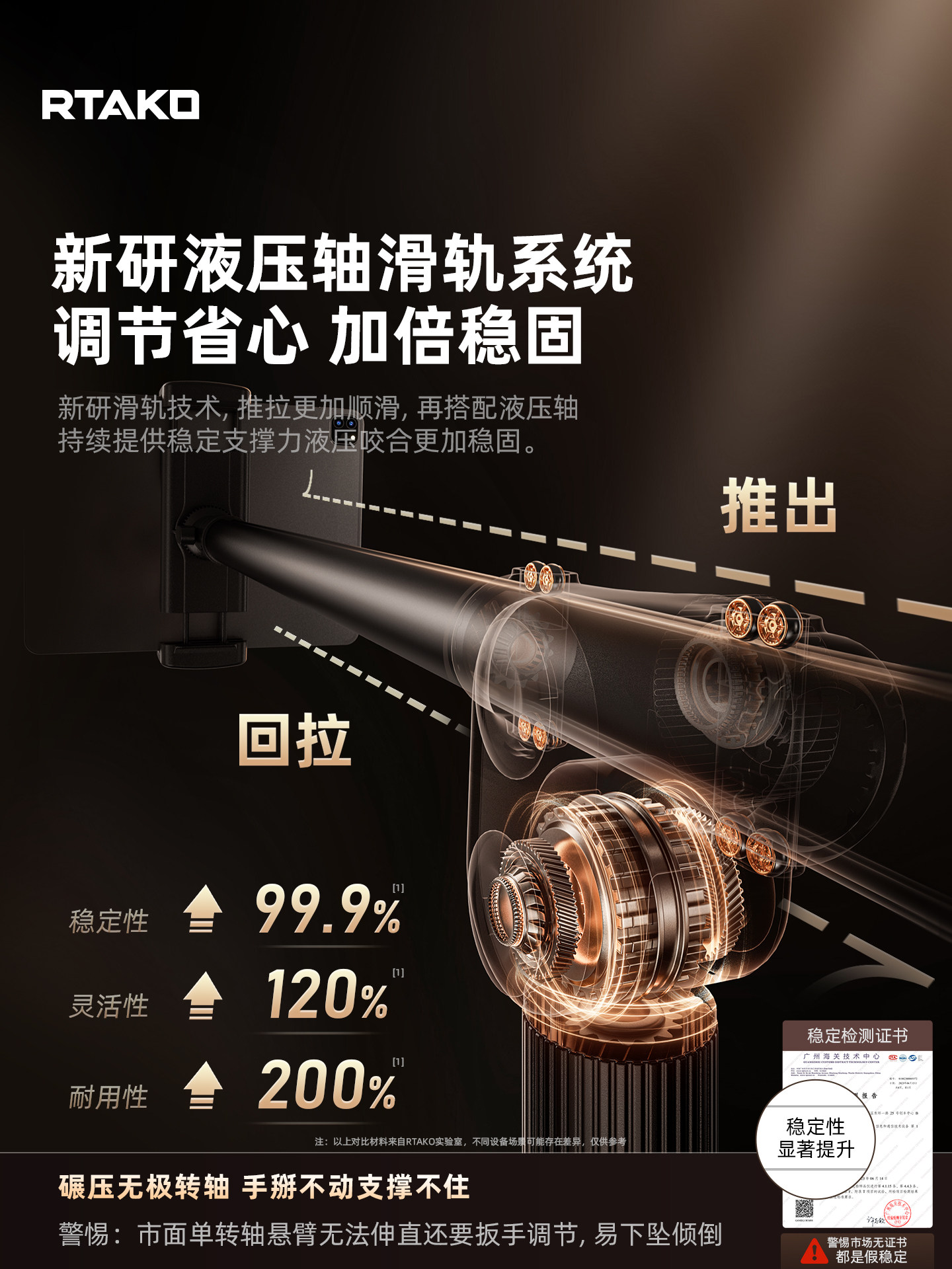 Rtako Tablet Stand 2025 New Model Floor-Standing Lazy Magnetic Phone Holder Desktop Bedside iPad Stand for Watching on Bed Universal 360-Degree Multi-Functional Video Shooting Stand