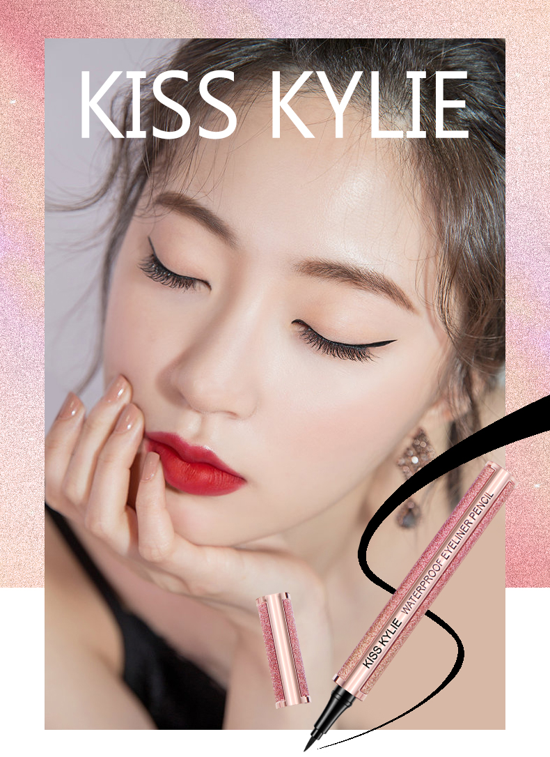 [10 nhân dân tệ thứ hai, 9 nhân dân tệ thứ ba] bút kẻ mắt dài không thấm nước mascara quyến rũ - Kem Mascara / Revitalash chuốt mi maybelline vàng