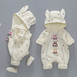 Baby Clothes Autumn Clothes 2025 New arrival Boys and Girls Baby Autumn Bubu Fall and winter jumpsuit Go Out to Hold Newborns