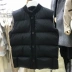 Hàn Quốc ulzzang Dongdaemun 2018 thu đông mới đứng cổ áo cotton dày áo vest không tay áo khoác cotton nữ shop quần áo nữ Áo vest