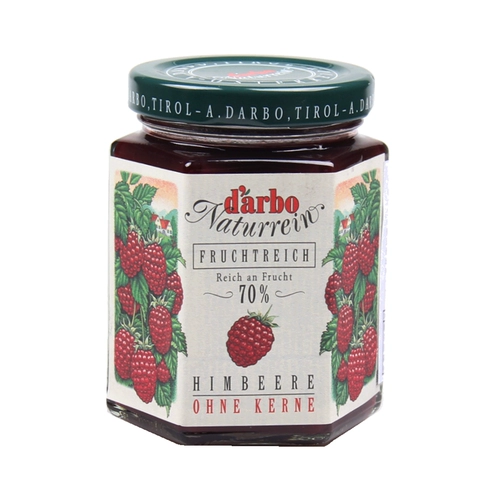 Австрийский импорт Debao Fruit Raspberry Jam 200g Запеченное хлеб сэндвич с бутерброды с зачисткой свежие фрукты малиновый варенье