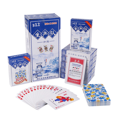 Spot poker wholesale whole box 100 pairs of production team creative cards