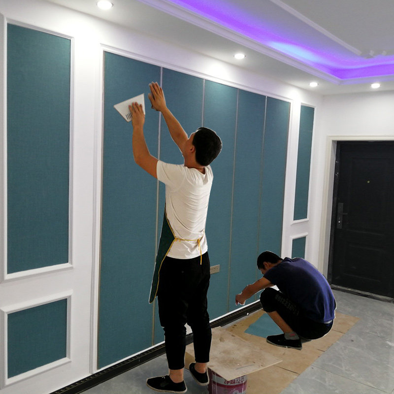 Modern minimalist living room TV background wall paper striped bedroom 3D stereo bedside light luxury wallpaper 2021 new model