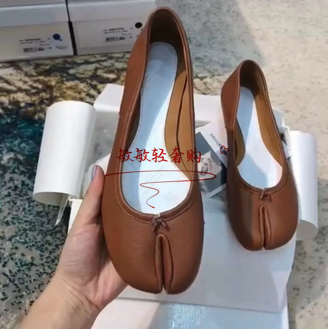 Домашние тапочки MAISON Margiela Magila MM6 Ballet Shoes TABI носки плоские женские одиночные обувь