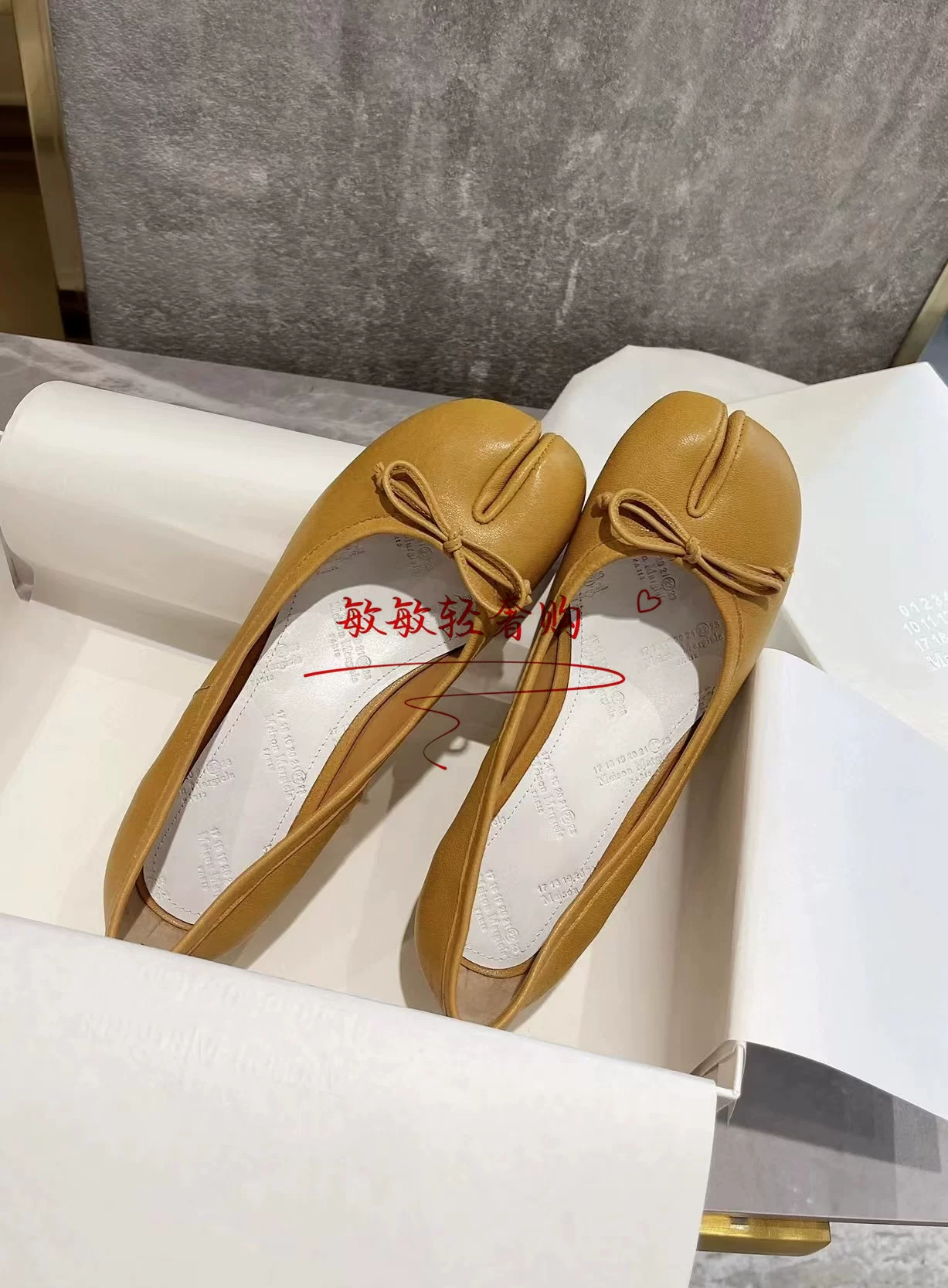 Домашние тапочки MAISON Margiela Magila MM6 Ballet Shoes TABI носки плоские женские одиночные обувь
