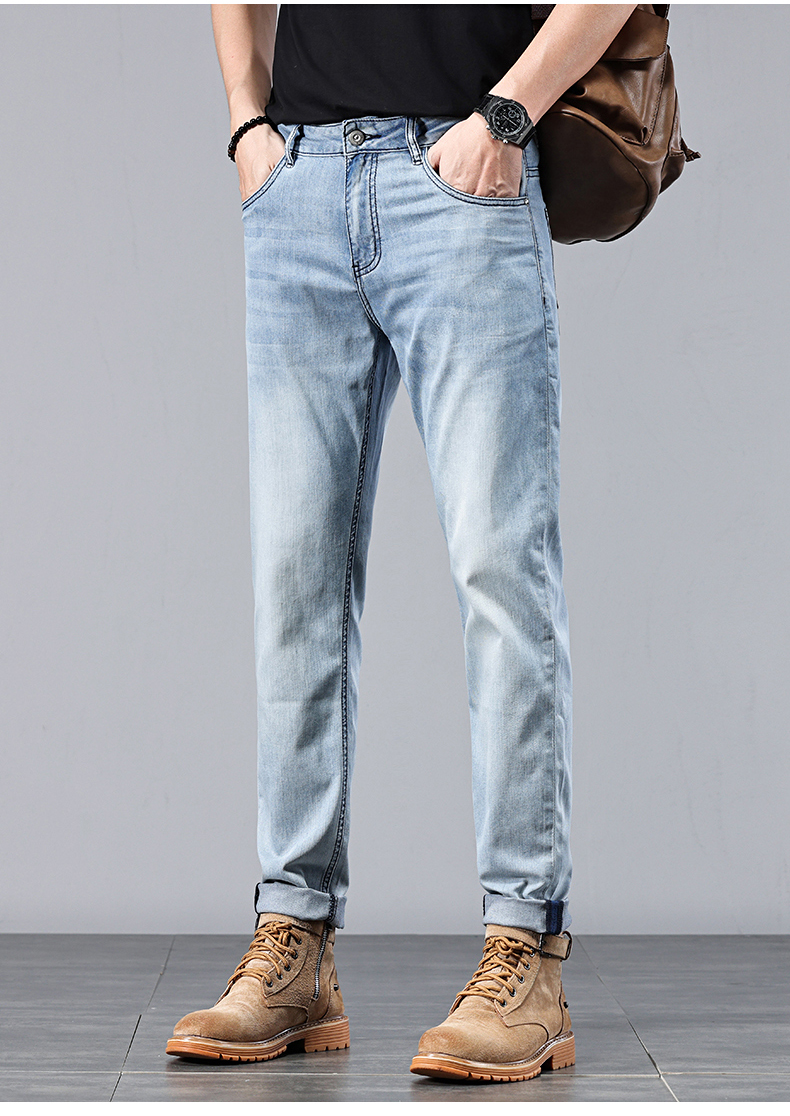 C3804 1420K QUẦN NAM AIMREAG DÁNG ÔM BODY GỢI CẢM SEXY MÙA HÈ THỜI TRANG NAM JEAN BÒ G04 SẢN PHẨM MỚI