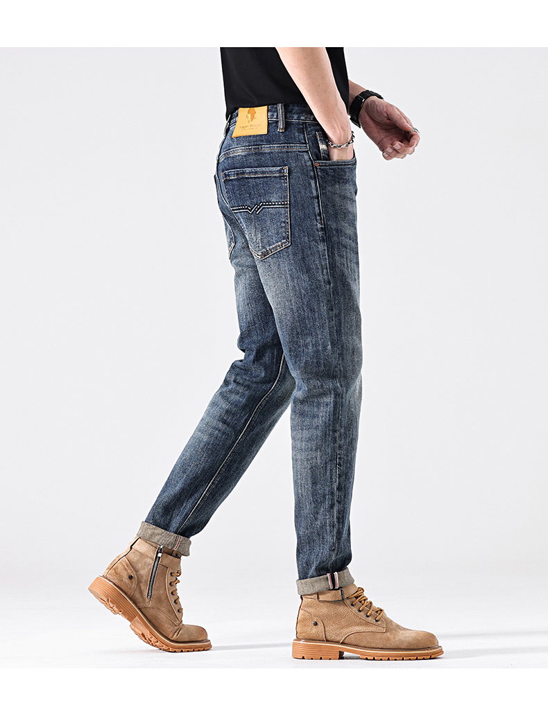 C3879 1520K QUẦN NAM AIMREAG DÁNG ÔM BODY GỢI CẢM SEXY PHỤC CỔ CỔ ĐIỂN THỜI TRANG NAM JEAN BÒ G04 SẢN PHẨM MỚI