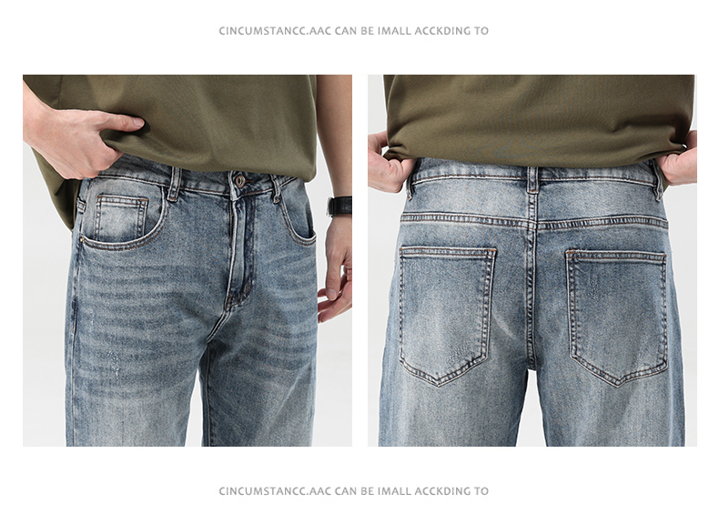 C3857 1520K QUẦN NAM AIMREAG BIG SIZE NGOẠI CỠ DÁNG ÔM BODY GỢI CẢM SEXY MÙA HÈ PHỤC CỔ CỔ ĐIỂN THỜI TRANG NAM JEAN BÒ G04 SẢN PHẨM MỚI
