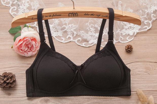 Mùa hè mỏng phần sinh viên phát triển áo ngực thoải mái không có vòng thép cô gái đồ lót học sinh trung học dễ thương áo ngực nhỏ váy đầm đẹp