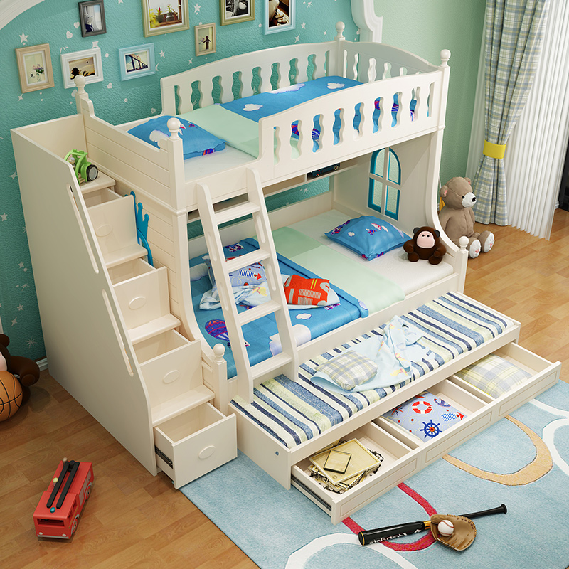 Купить Двухъярусная детская кровать Детей двухъярусная кровать Кровать ...
