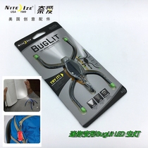 United States NiteIze nai Love BugLitLED Mini Variant Insect light miniature portable LED Book light small flashlight