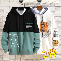 Mens long sleeve T-shirt Tide brand autumn 2020 Spring and Autumn New ins trend base shirt autumn clothes clothes