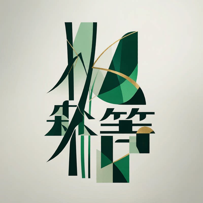 森箐竹业的LOGO