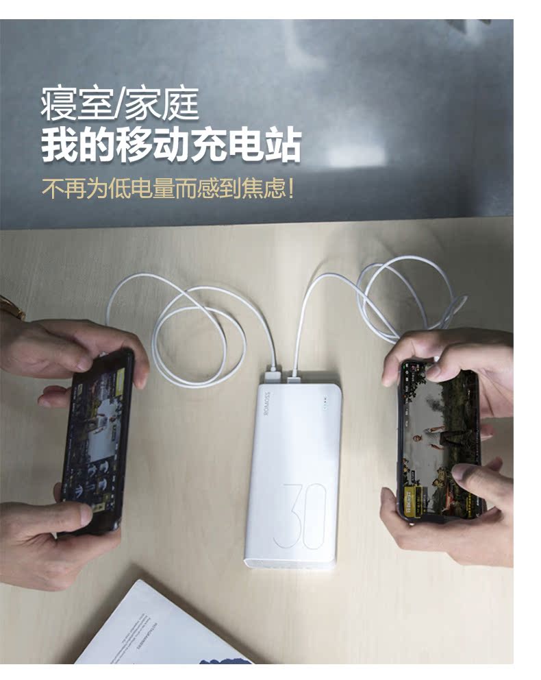 Luoma Shi mah sạc kho báu 30000m mAh dung lượng cao điện thoại di động 20.000 + nhanh phí qc3.0 táo đỏ vivo kê Huawei Phổ chính thức cửa hàng flagship ủy quyền - Ngân hàng điện thoại di động pin sạc