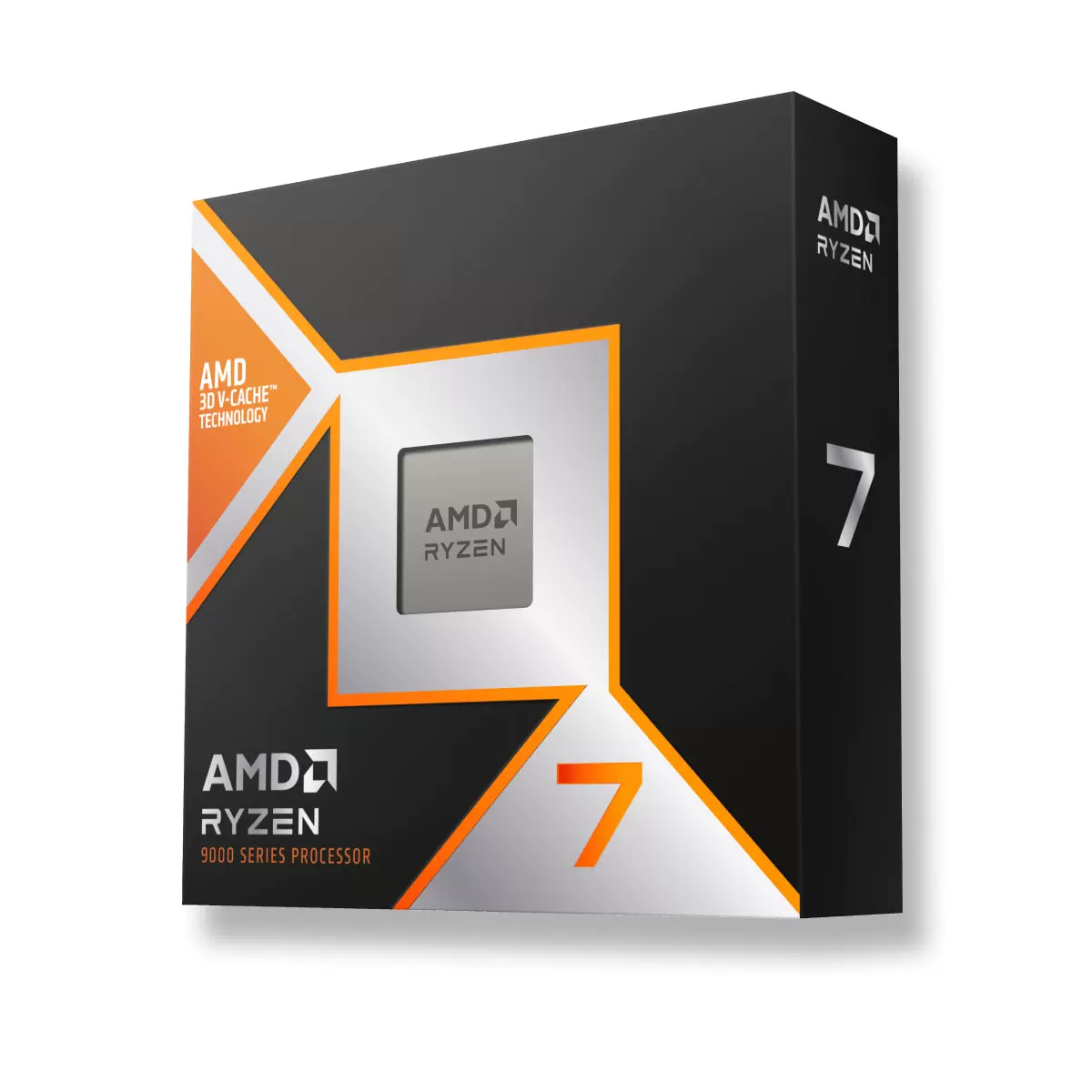 AMD Ryzen R7 9800X3D 9600X 9700X 9900X 9950X3D упакованный CPU чип процессор
