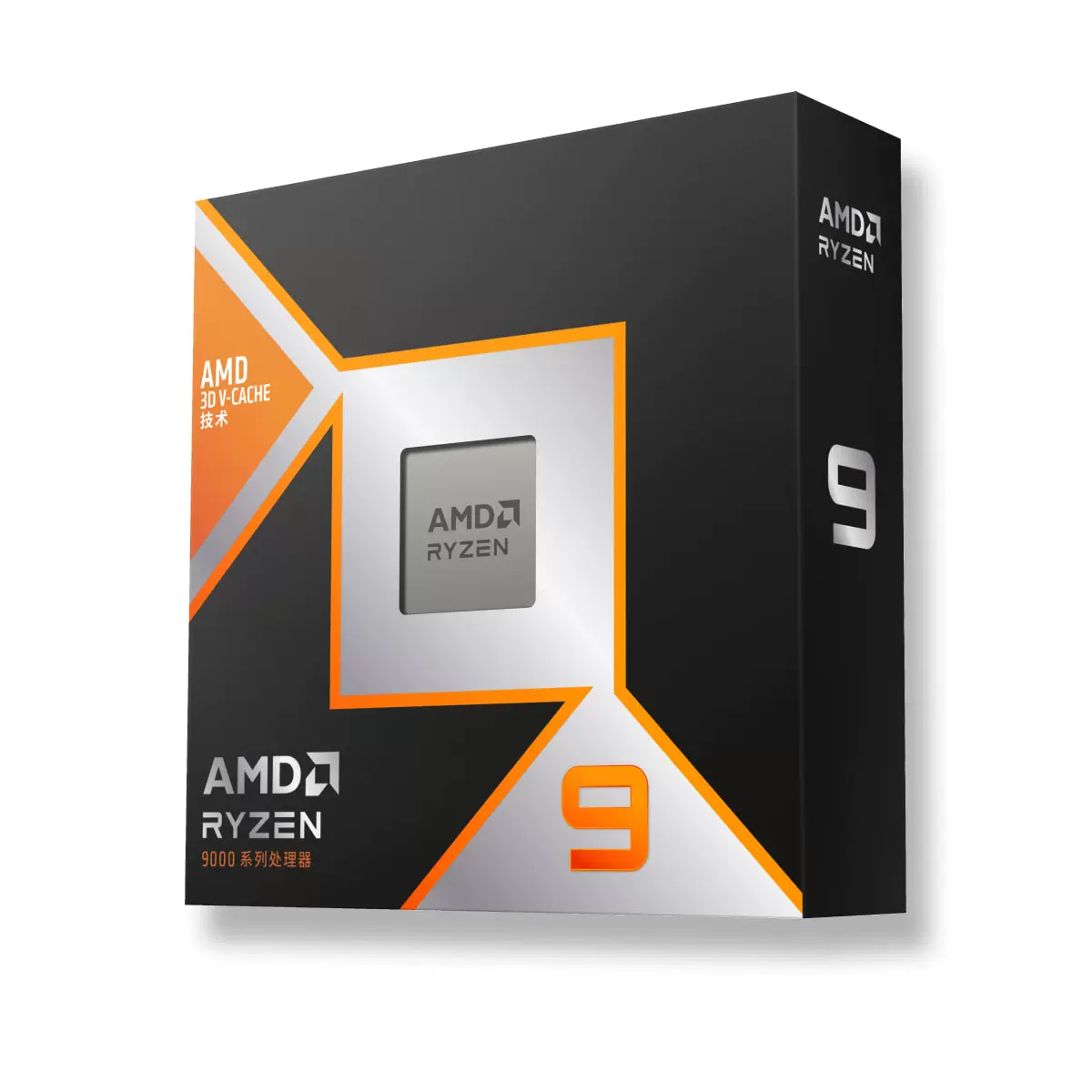 AMD Ryzen R7 9800X3D 9600X 9700X 9900X 9950X3D упакованный CPU чип процессор
