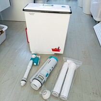 Home bathroom squat toilet flush tank ultra-large capacity thickened body wall-mounted toilet squat pit large impact water tank