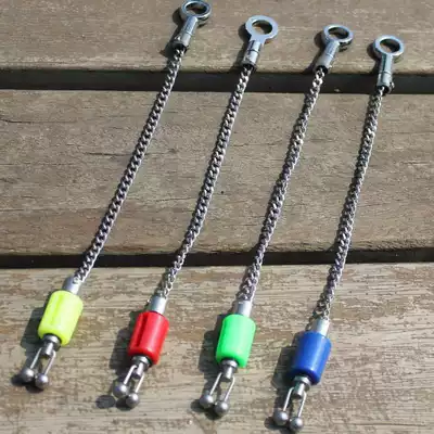 Maiwei European carp fishing method stainless steel soft chain tensioner swing device chain counterweight European carp fishing