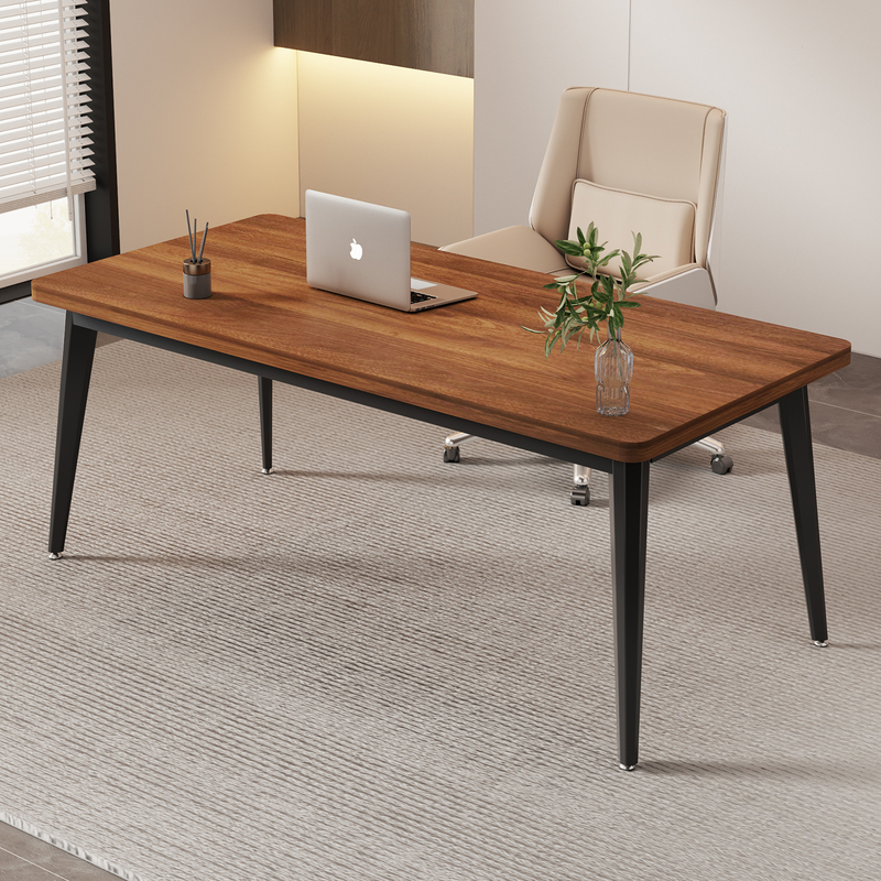 Simple Office Desk, Living Room Computer Desk, Study Desk, Student Home-Use Desk, Handmade Painting Table, Rectangular Workbench