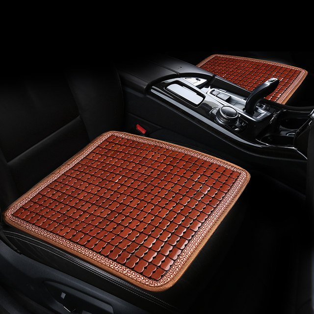 Car Seat Cushion Summer Cooling Cushion Mahjong Cooling Mat Three-piece Set Truck All-Season Seat Cushion Single-piece Cool Bamboo Pad