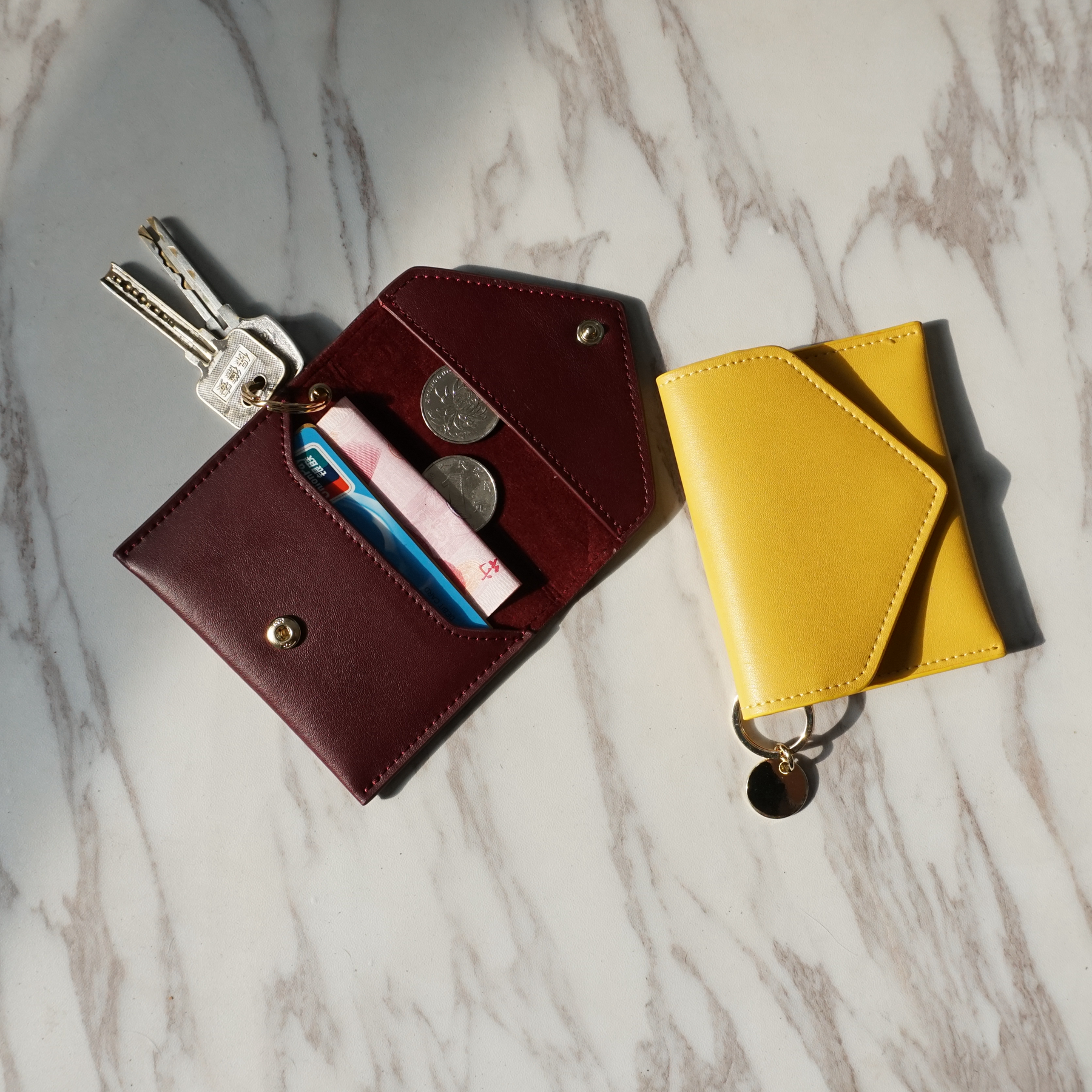 Phong bì thẻ nhỏ chủ keychain ví lv chính hãng