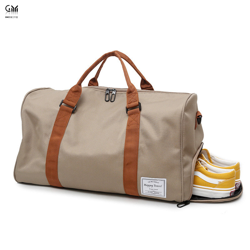 GM New Tide Oxford Cloth Travel Bag Women Large Capacity Business Short Walk Gift Bags Bag Men's Handbag Shoes Cabin Tide