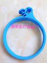 ABS sanitary barrel ring basin guard barrel ring treatment cart trolley ring suitable for 2 5cm round tube instrument cart