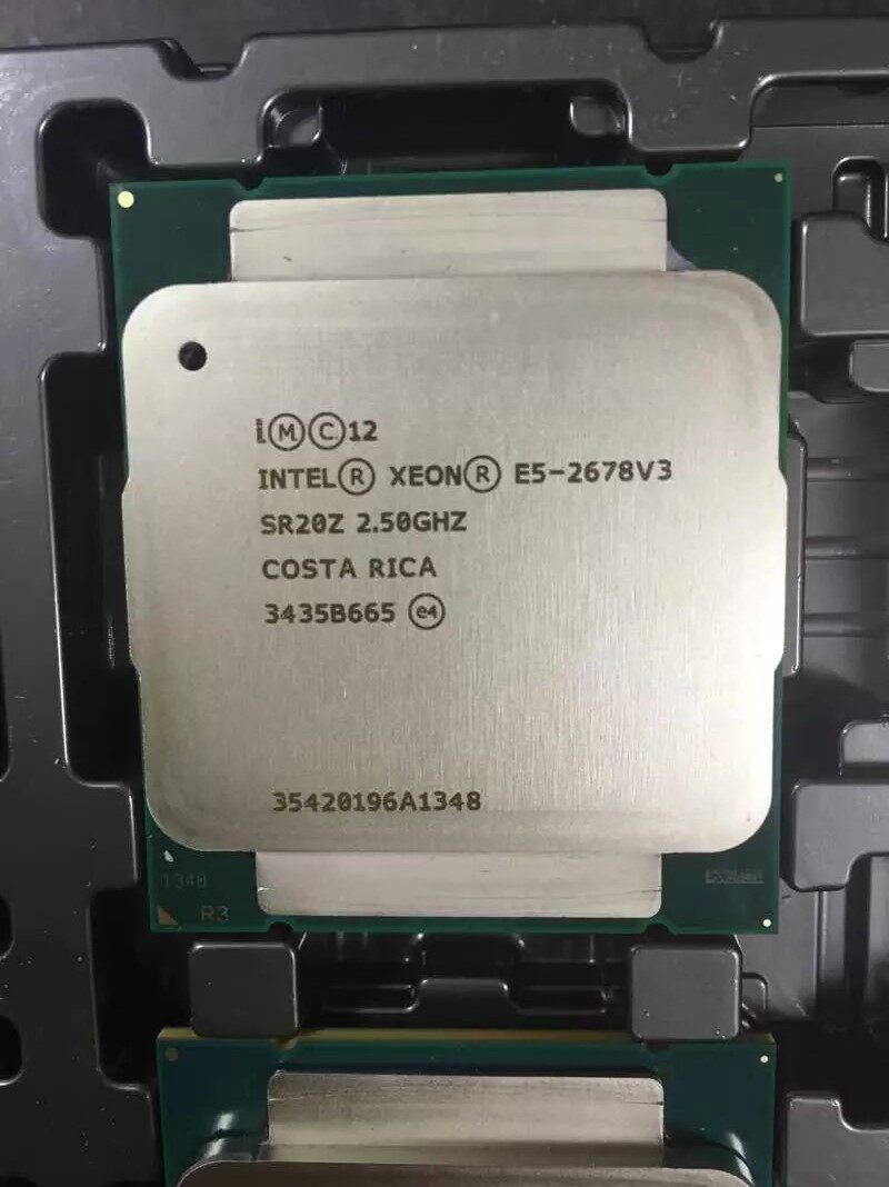 Official version INTEL XEON E5 2678V3 12-CORE 24-WIRE CPU