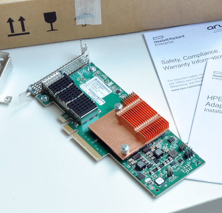 Intelintel 100G NIC Fiber Single Port