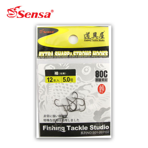 Sensa fish hook Sleeve hook Maru Shi Shin Kanto Senmata Iseni Izu has no thorn table fishing fishing hook