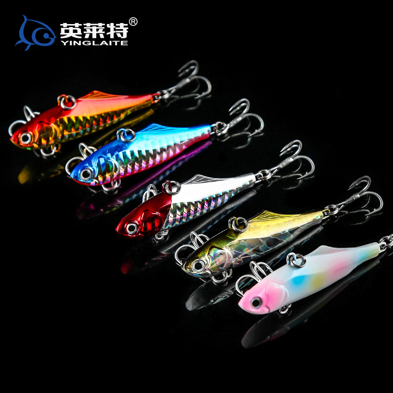 Yinglite Metal vib Vibration Lua Baits 16g Bionic Lures Long-range Hard Baits Freshwater Sea bass Mouthbait Baits