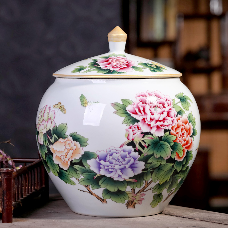 Puer tea cake tea pot pottery clay pot store tea POTS tea tin as cans of purple sand size